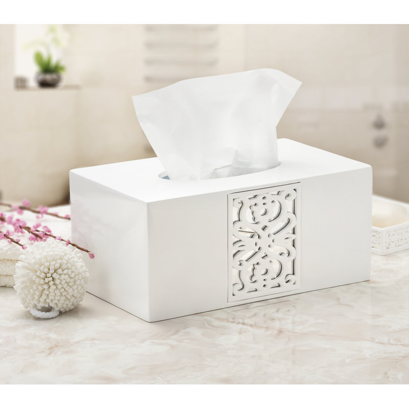 House of Hampton® Mirror Rectangular Tissue Box Cover & Reviews